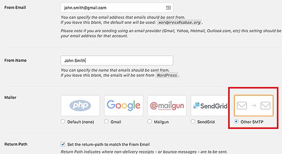 Send Email in WordPress