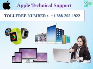 Apple Tech Support Number Call +1-888-205-1922.pptx