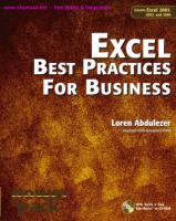 Excel Best Practices for Business - John Wiley and Sons.pdf