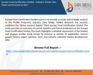 Europe Food Certification Market report.pptx