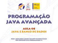 Programação Java Avançada - Aula 08 (Java e Banco de Dados).pdf